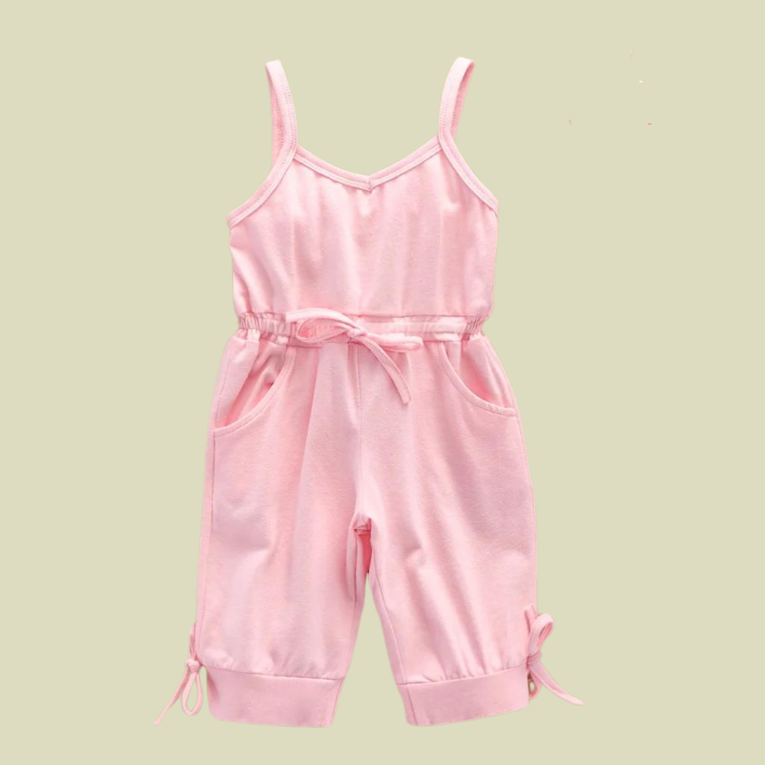 baby girl suspender jumpsuit

