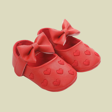 Baby Girls Bowknot Soft Sole Shoes