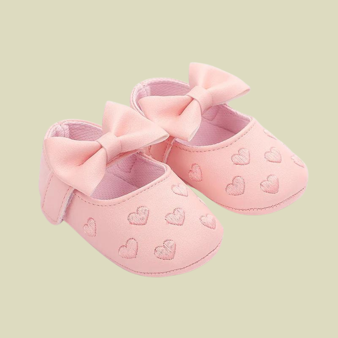Baby Girls Bowknot Soft Sole Shoes