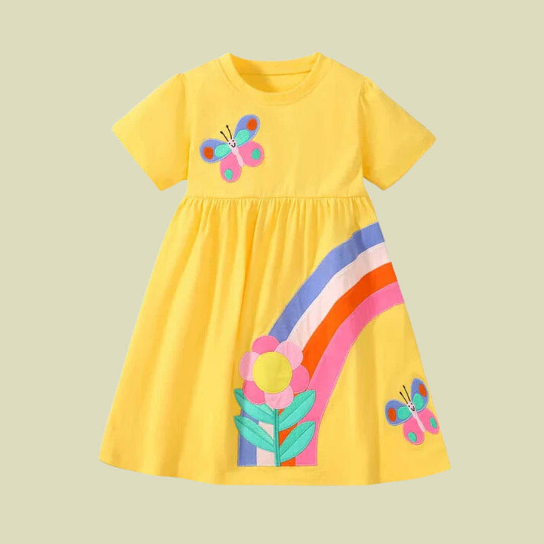 Girls' Short Sleeve Skater Dress
