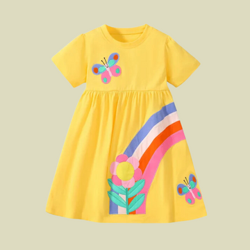 Girls' Short Sleeve Skater Dress