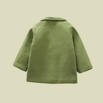 Kids Woolen Double Breasted Jacket