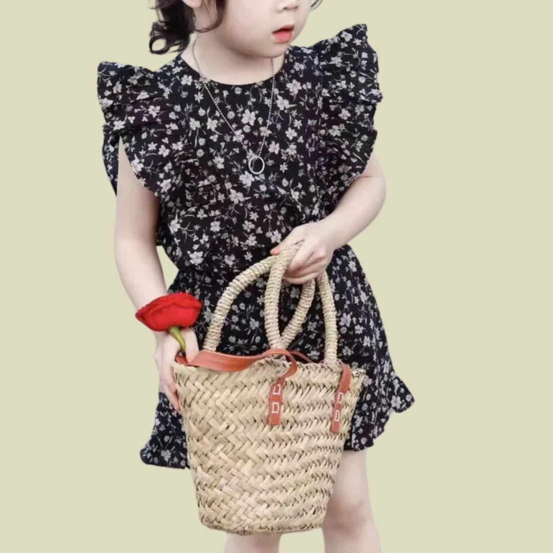 2 piece cotton set for girls
