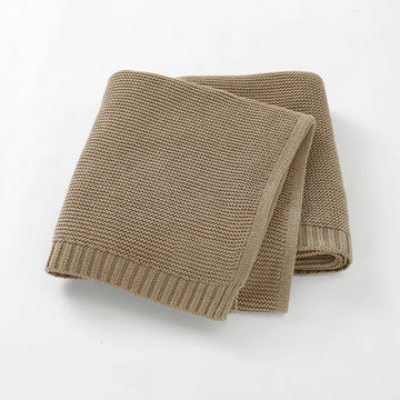 Personalized Custom Baby Name Knit Blanket