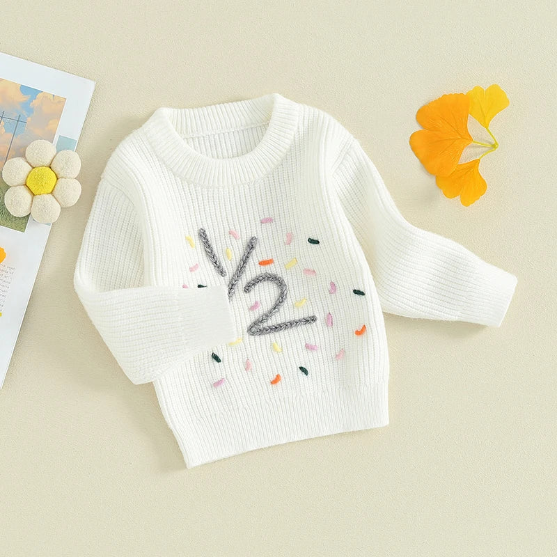 Custom 1/2 Birthday Baby Clothes