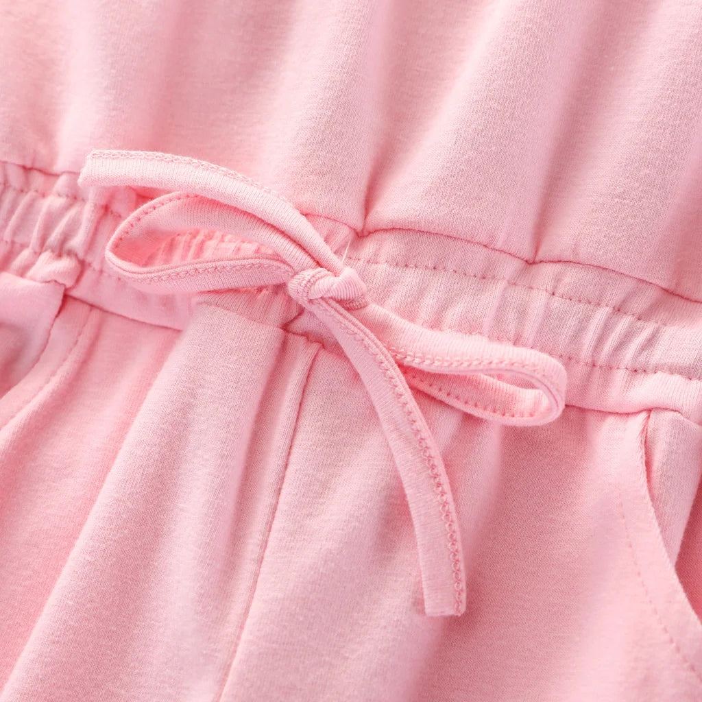 baby girl adjustable strap romper

