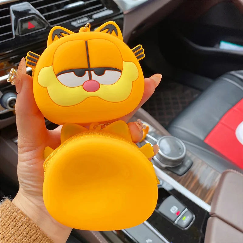 Cartoon silicone storage bag


