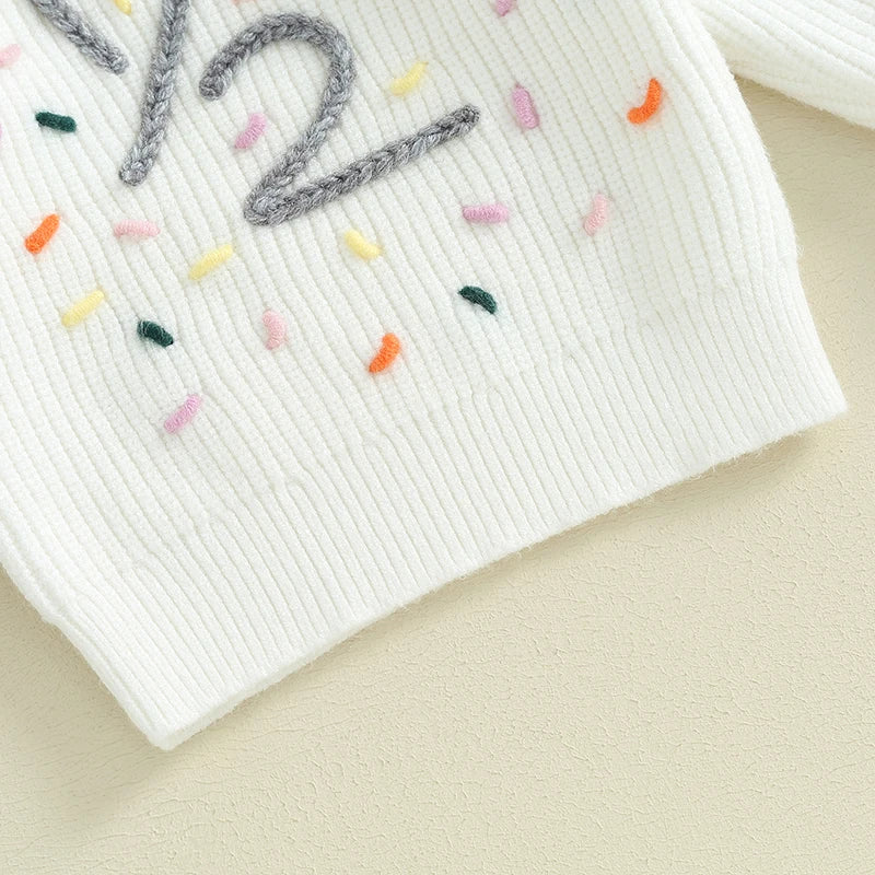 Embroidered Baby Sweater