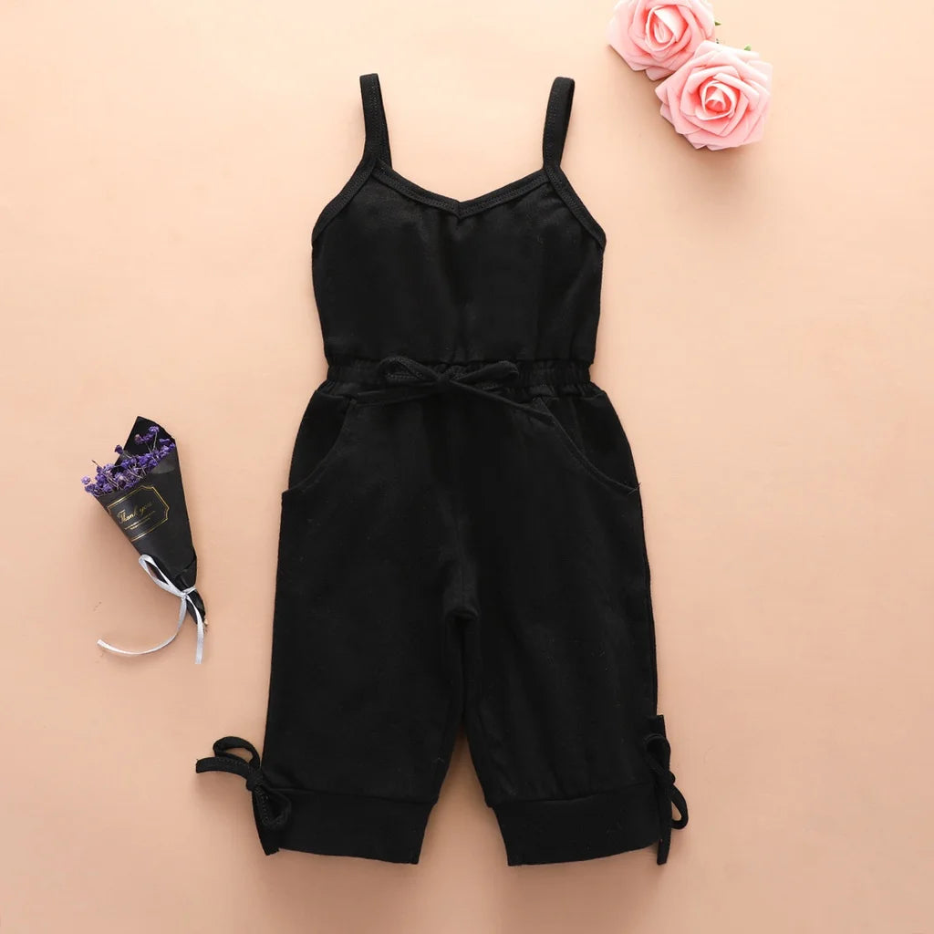 baby girl solid color romper

